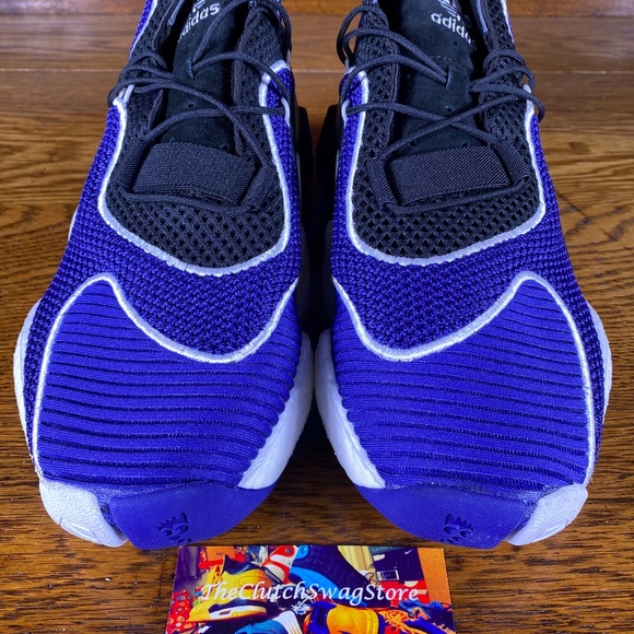 Adidas Crazy BYW LVL I Mens Shoes Purple Sz 10.5 - Picture 3 of 6